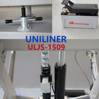 Plateforme élévatrice à ciseaux hydraulique Uniliner ULJS-1509 pour batteries de véhicules électriques, capacité 1,5T, certifiée CE, commande au pied, hauteur de levage 1800mm
