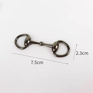 하이 퀄리티 금속 체인 버클 남성 신발 맞춤형 신발 장식 액세서리 - Product Image 4