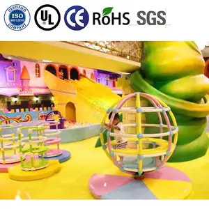 Didi Amusement Equipment Children Indoor Playground Playhouse High Rope Course Jungle Gym For Kids With Low Price