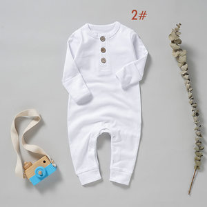 Oferta de Primavera/Otoño: Body de Bebé 100% Algodón Orgánico con Puños Plegables, Botones a Presión y Manga Larga - Product Image 2