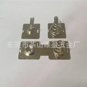 สปริงแบตเตอรี่ Weiying Hardware ขนาด 24x24x58.5 มม. สำหรับเครื่องทำฟองสบู่อิเล็กทรอนิกส์ - Product Image 2