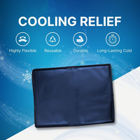 Hot Cold Gel Ice Pack Réutilisable Migraine Relief Pad Hot Cold Pack Therapy Cooling Shoulder Instant Ice Gel Pack pour le dos périnéale