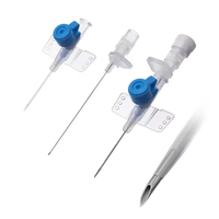 Prix usine – Cathéter veineux intraveineux vétérinaire 18G 20G 22G 24G 26G, aiguille de surveillance médicale en PP+PC, certifié CE