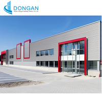 Structure en acier à forte capacité de charge, entrepôt européen préfabriqué, atelier métallique à grande portée, garantie 5 ans, haute résistance au vent 20+