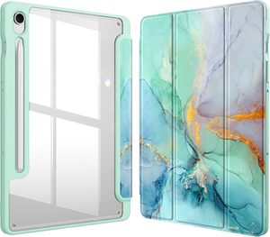 Custodia in pelle con stampa personalizzata antiurto Smart <span class=keywords><strong>Cover</strong></span> posteriore trasparente <span class=keywords><strong>per</strong></span> <span class=keywords><strong>Samsung</strong></span> Galaxy Tab S11 11 pollici 2025 - Product Image 1