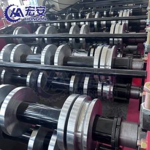 Máquina perfiladora de chapa metálica 3 Peaks 1050+50 para fabricación de cubiertas de acero, con motor de caja de cambios automática y PLC - Product Image 5