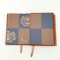 Fournitures de bureau : Carnet de notes A4 créatif et tendance, avec broderie, reliure imprimée, journal multifonctionnel, personnalisable en cuir pour entreprises