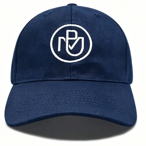 Minimalist Monogram Embroidered Baseball <b>Cap</b> Adjustable Cotton Twill 6-Panel Breathable Curved Brim for Men <b>Women</b> Streetwear - Product Image 4