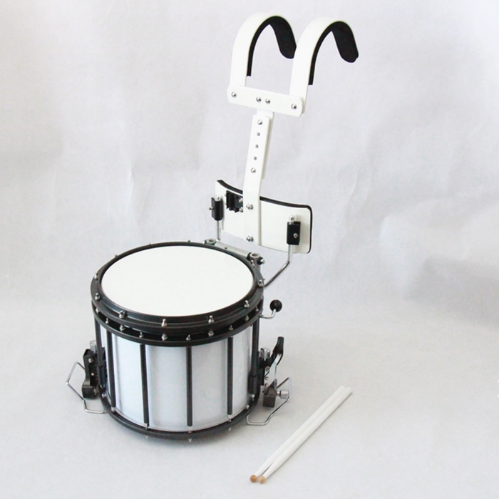 Hoge Kwaliteit Professional Met Carrier 14*12 Hoge Spanning Marching Snare Drum