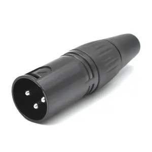 Pratt Hoge Kwaliteit Microfoon Koperen 3-Pins Kabel Connector Microfoon 3-Pins Audio Socket Xlr Conn