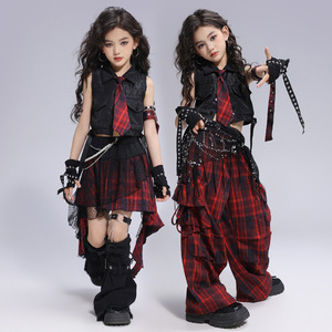 Veste de <span class=keywords><strong>danse</strong></span> jazz pour filles, style équipe, pour enfants et femmes, tenue de <span class=keywords><strong>danse</strong></span> de rue cool pour filles, costume de <span class=keywords><strong>danse</strong></span> jazz d'été - Product Image 2
