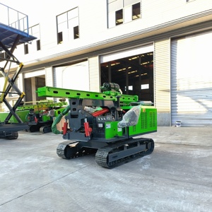 Boorinstallatie <span class=keywords><strong>Machine</strong></span> Draagbare Fotovoltaïsche Paalboormachine Met Dieselmotor - Product Image 5