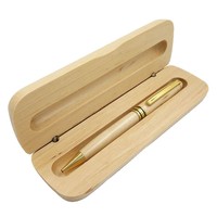 Ensemble de stylos à bille en bois d'érable, fabrication artisanale de luxe, écologique, cadeau d'écriture exécutif pour anniversaire ou affaires