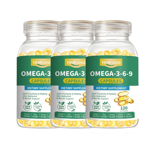 Huile de poisson oméga 3 de saumon OEM en gélules molles DHA EPA Krill pour maintenir la mobilité et le confort des articulations saines Huile de poisson oméga-3 1000mg en gélules molles - Product Image 1