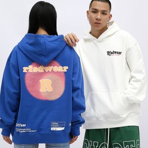 Tuta da uomo personalizzabile plus size di alta qualità con stampa in cotone di vendita calda a maniche lunghe pull over felpe con cappuccio da coppia street wear - Product Image 4