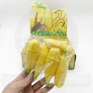 Juguetes Antiestrés de Plátano con Cara Sorpresa Salpicante, de TPR Elástico, para Niños, Recuerdos de Fiesta, Venta al por Mayor - Product Image 3