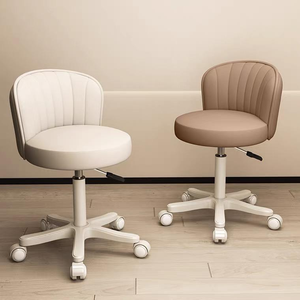 <span class=keywords><strong>Silla</strong></span> de Maquillaje Moderna <span class=keywords><strong>con</strong></span> Altura Ajustable, Taburete de Salón de Belleza, <span class=keywords><strong>Silla</strong></span> de Escritorio, <span class=keywords><strong>Silla</strong></span> de <span class=keywords><strong>Tocador</strong></span>, Asiento de Oficina <span class=keywords><strong>con</strong></span> Base Giratoria y <span class=keywords><strong>Ruedas</strong></span> - Product Image 6