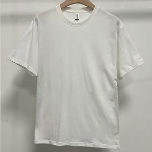 Camiseta de Alta Calidad en Oferta, 180 Gsm, para Hombre, Impresión Personalizada, Algodón Peinado, Camiseta Blanca para Hombre, Impresión Personalizada en Serigrafía - Product Image 1