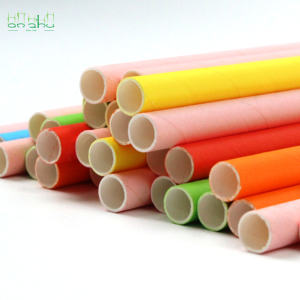 Hot Sale Eco-Friendly Navy & Colorido Listrado Descartável Biodegradável Papel Palhas Reciclável & Reutilizável para as Partes - Product Image 4