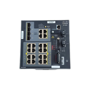 สวิตช์อีเธอร์เน็ตอุตสาหกรรม IE-4000-8GT8GP4G-E ของแท้ใหม่ พร้อมพอร์ต 8GE ทองแดง 8GE PoE+ 4GE Combo Uplink รับประกัน 1 ปี - Product Image 1