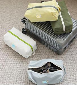 Sacs <span class=keywords><strong>de</strong></span> voyage en nylon multicolores personnalisés en gros, vert <span class=keywords><strong>armée</strong></span>, pour chaussures et vêtements, pour la garde-robe et les voyages - Product Image 3