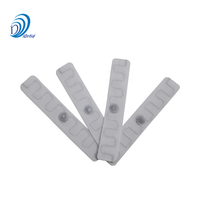 Étiquette de tissu lavable étanche RFID UHF, pour le linge
