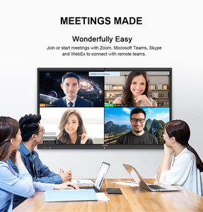 Écran tactile tout <span class=keywords><strong>en</strong></span> un Smart Board 65 <span class=keywords><strong>pouces</strong></span> Smart Tv tableau noir interactif Smart écran tactile écran plat smart tv - Product Image 5