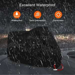 Funda Protectora para Motocicleta/Scooter, Tallas L/XL/2XL/3XL, Anti-UV, Impermeable, Antipolvo, Protección Interior y Exterior, Universal - Product Image 2