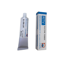 Adhésif silicone RTV à haute transmission KEJIA KJ-998-201 |   Scellant non corrosif pour fibres et vêtements |   Certifié ROHS |   Chine
