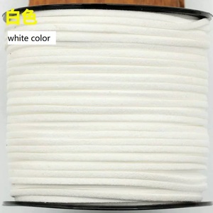 90 metros/rollo DIY fabricación de joyas cuerda de terciopelo sin <span class=keywords><strong>el</strong></span>ástico 3x1,5mm hilo de capas para hilo de joyerí<span class=keywords><strong>a</strong></span> de perlas sin <span class=keywords><strong>el</strong></span>ástico - Product Image 2