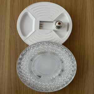 ไฟเพดาน LED แบบฝัง รุ่นใหม่ ฝาครอบกระจก ฐานพลาสติก 220V ควบคุมด้วยสวิตช์แบบมีสาย IP20 2700K Ra90 1800 ลูเมนส์ - Product Image 1