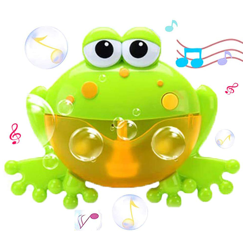 Машина для изготовления детских пузырей в ванну, музыкальные игрушки, устройство для создания пузырей в форме лягушки