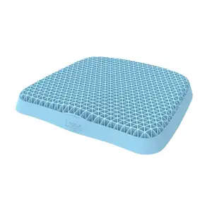 Wholesale Custom Comfort Chair Ice Tpe Gel Seat Cushion For Long Sitting