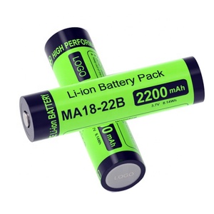 3.7V 2200mAh hình trụ Lithium Ion <span class=keywords><strong>Torch</strong></span> thay thế pin - Product Image 3