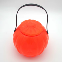 Seau à bonbons en plastique Yaode pour Halloween, grand format, pour enfants, décoration d'intérieur pour l'automne, vente en gros