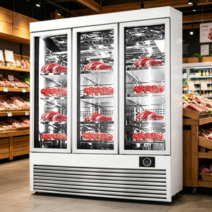 Congelador Comercial de Tres Puertas para Maduración de Carne de Res, con Ventilación y Refrigeración para Conservación de Frescura - Product Image 5