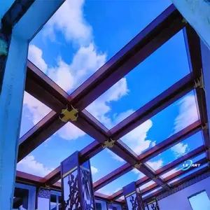 Panneau de <span class=keywords><strong>plafond</strong></span> décoratif en béton LeArt, design ciel de sous-sol sur <span class=keywords><strong>toile</strong></span> tendue, dalles de <span class=keywords><strong>plafond</strong></span> 600/600 - Product Image 1