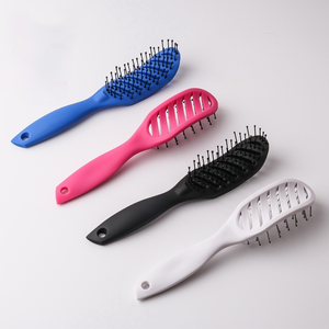 Cong Vent Detangler Tóc Bàn Chải Tạo Kiểu Tóc Tóc Lược Cắt Tóc Làm Tóc Salon Tóc Công Cụ Tạo Kiểu Tóc Detangling Massage Bàn Chải Tóc - Product Image 4