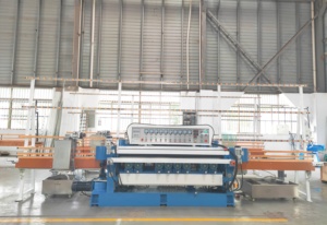 Machine à chanfreiner le <span class=keywords><strong>verre</strong></span> électrique 3000 mm avec réglage d'épaisseur, 9 moteurs pour polissage de miroirs, Ventes directes usine - Product Image 2