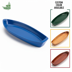 Bandeja de Madera para Servir Comida Japonesa, Ecológica, de Bambú, para Aperitivos, para Fiestas, Restaurantes, Regalos - Product Image 2