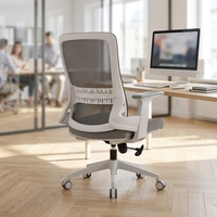Chaise pivotante ergonomique moderne en maille respirante à prix abordable pour le bureau à domicile et la salle de séjour, usage professionnel, vente en gros