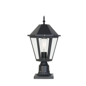 Tête de colonne d'art en fer rétro européen <span class=keywords><strong>lampadaire</strong></span> LED <span class=keywords><strong>extérieur</strong></span> jardin applique murale en acier inoxydable étanche avec corps en PC - Product Image 5