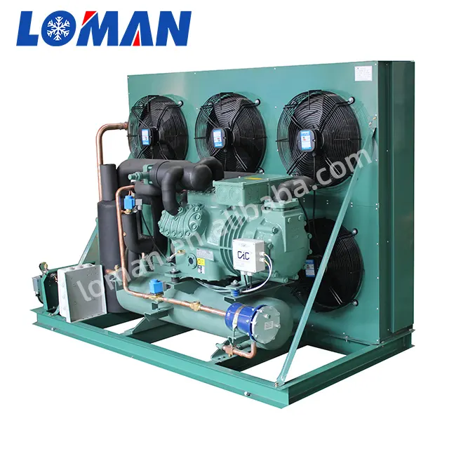 LOMAN blast freezer room compressor condensing units with evaporators