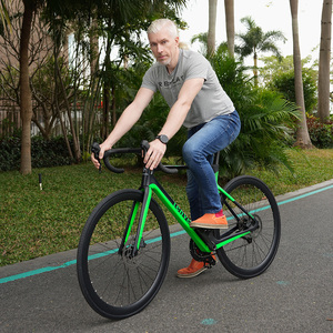 Vélo de route en fibre de carbone de haute qualité 700c 20 vitesses, personnalisable OEM, vente en gros depuis la Chine pour hommes adultes, course cycliste - Product Image 1