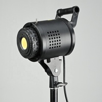 Lampu COB Studio peralatan fotografi 300W, lampu tembak Film Studio Video warna Bi lampu LED konferensi Video Streaming langsung kecantikan