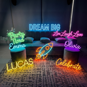 Letrero de Neón LED Personalizado, Ecológico, Impermeable IP68, 12V, Forma de U, Montable en Pared, con la Frase 'Drunk Love It Was Always You', para Dropshipping - Product Image 2