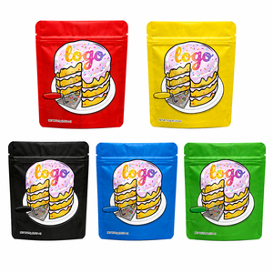 ถุงซิปล็อคแบบตั้งได้ สีตามสั่ง เคลือบลามิเนต BOPP สำหรับบรรจุภัณฑ์อาหาร พิมพ์ดิจิทัล ออกแบบโลโก้ - Product Image 6
