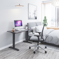 Bureau debout réglable pour jeux vidéo Table de bureau moderne réglable à la main Prix du fabricant