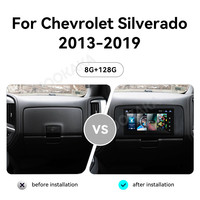 ZWNAV 11.6 pouces RoadNavi lecteur multimédia de voiture pour Chevrolet Silverado 2013-2019 GPS Navigation Android Carplay GPS Navi 4G 360
