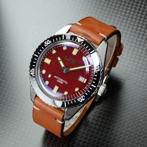 Rts gratuito nave <span class=keywords><strong>san</strong></span> <span class=keywords><strong>martin</strong></span> PT5000 Retro mecánico automático NH35 20atm Esfera de esmalte luminosa reloj de buzo para venta - Product Image 5